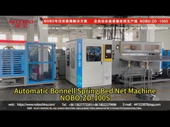 Máquina automática de colchão Bonnell Spring Bed Net NOBO-ZD-100S,Capacidade de molas: 90- 100 molas/min