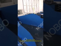 Linha de produção de máquinas de colchão de colchão contínuo (superelástico)