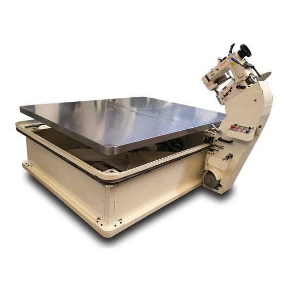 Alta frequência da máquina de costura da borda da fita do colchão de NOBO para a espessura de 0,12 - de 0.4m