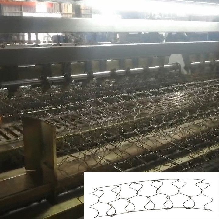 A mola monta o diâmetro de fio helicoidal de bobinamento coligado mola 1.6-1.7 da máquina do colchão