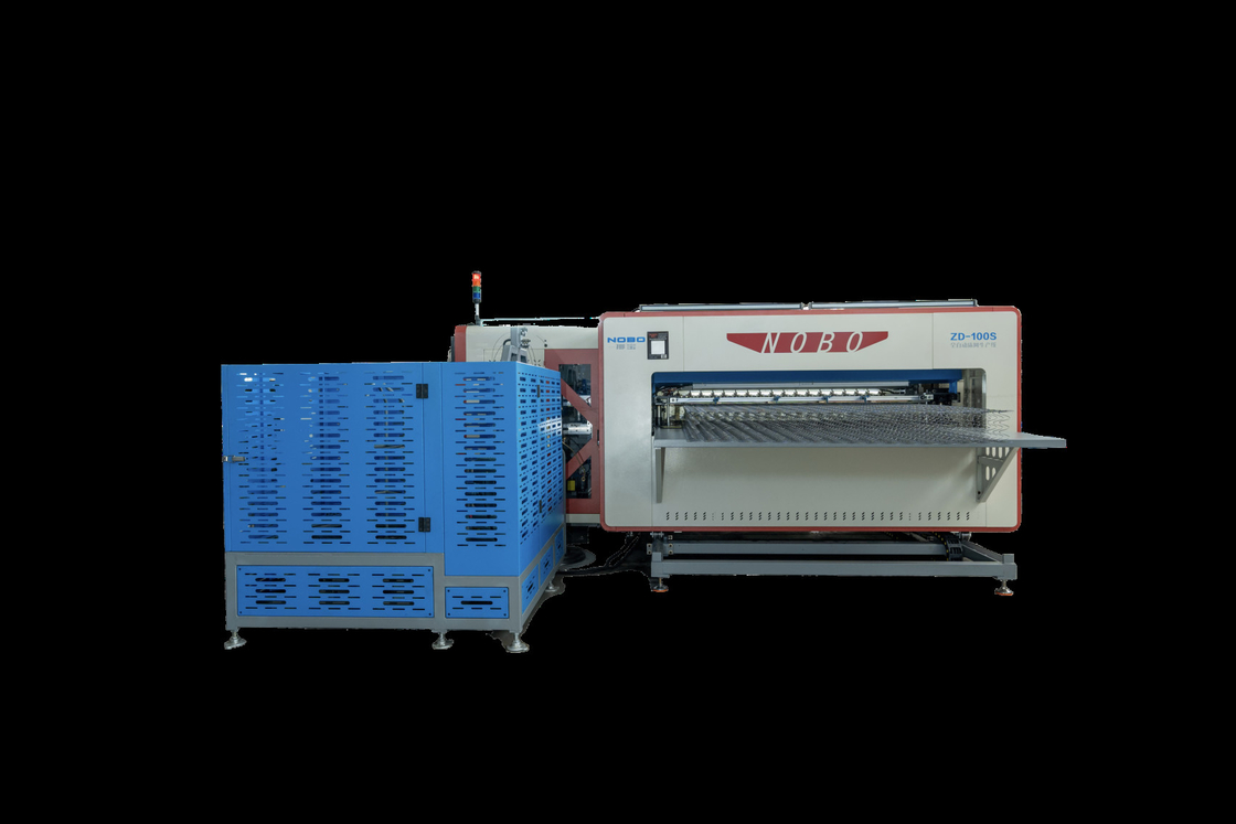 90-100 molas/min 65-90 mm Linha de produção de colchões de molas Bonnell