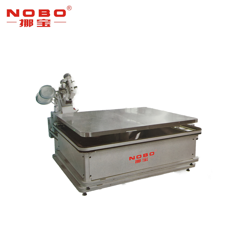 Máquina grossa da borda da fita do colchão de NOBO 1.2KW 70-450mm para o saco-cama
