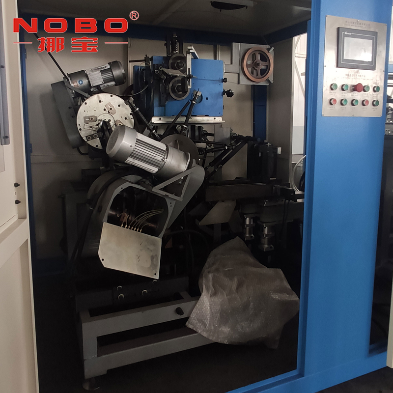 Mola de bobina azul do CNC de NOBO que faz a máquina para 0.08-0.22M Mattress