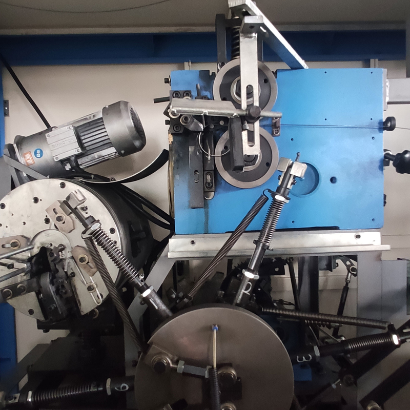 Mola de bobina azul do CNC de NOBO que faz a máquina para 0.08-0.22M Mattress