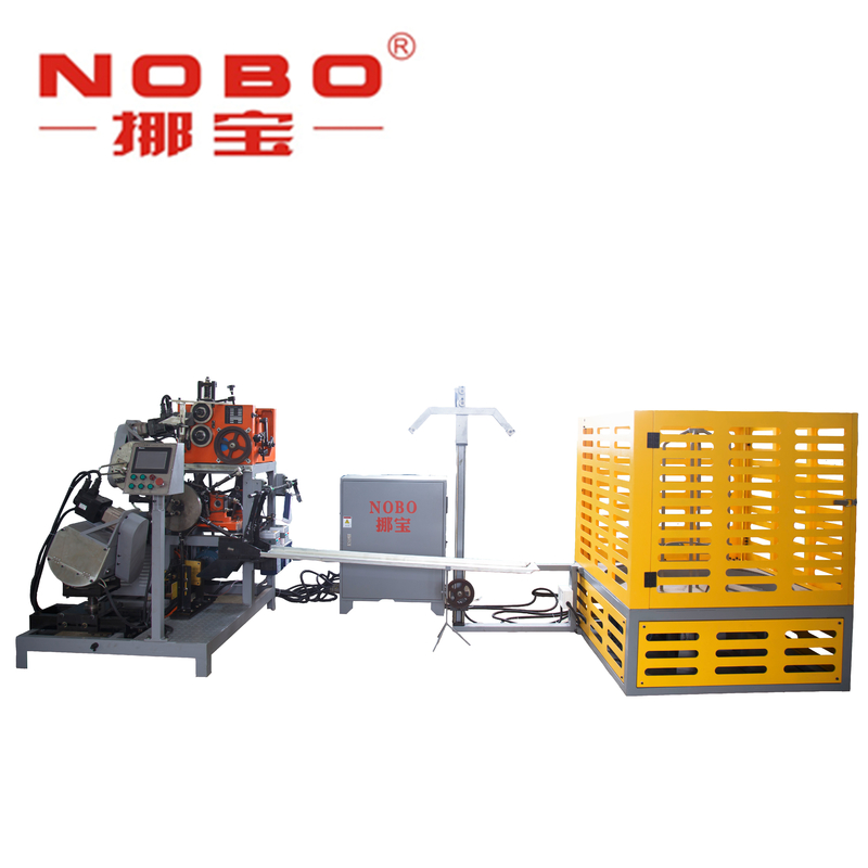 Tipo automático NOBO-FS-65 da mola de Bonell da máquina do Coiler do servo motor 4.5kw