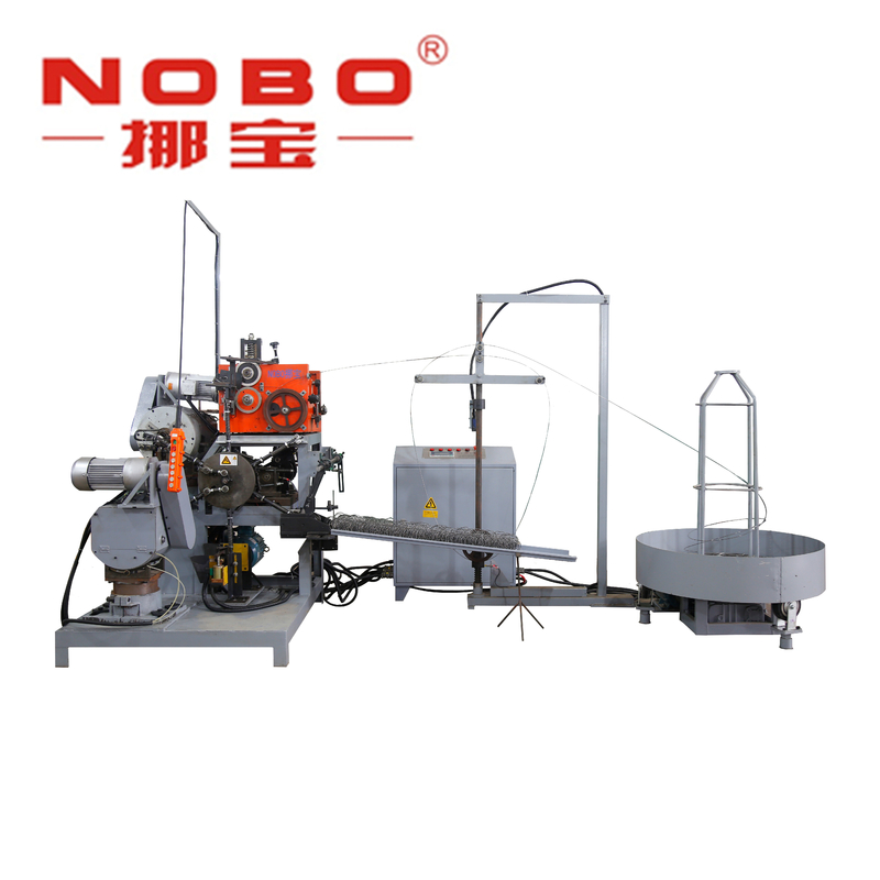 Tipo automático NOBO-FS-65 da mola de Bonell da máquina do Coiler do servo motor 4.5kw